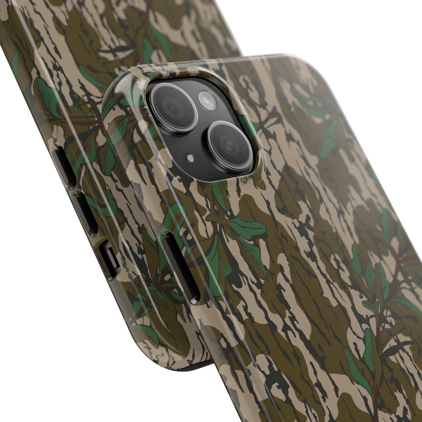 Mossy Oak Green Leaf Camouflage IPhone Tough Phone Case