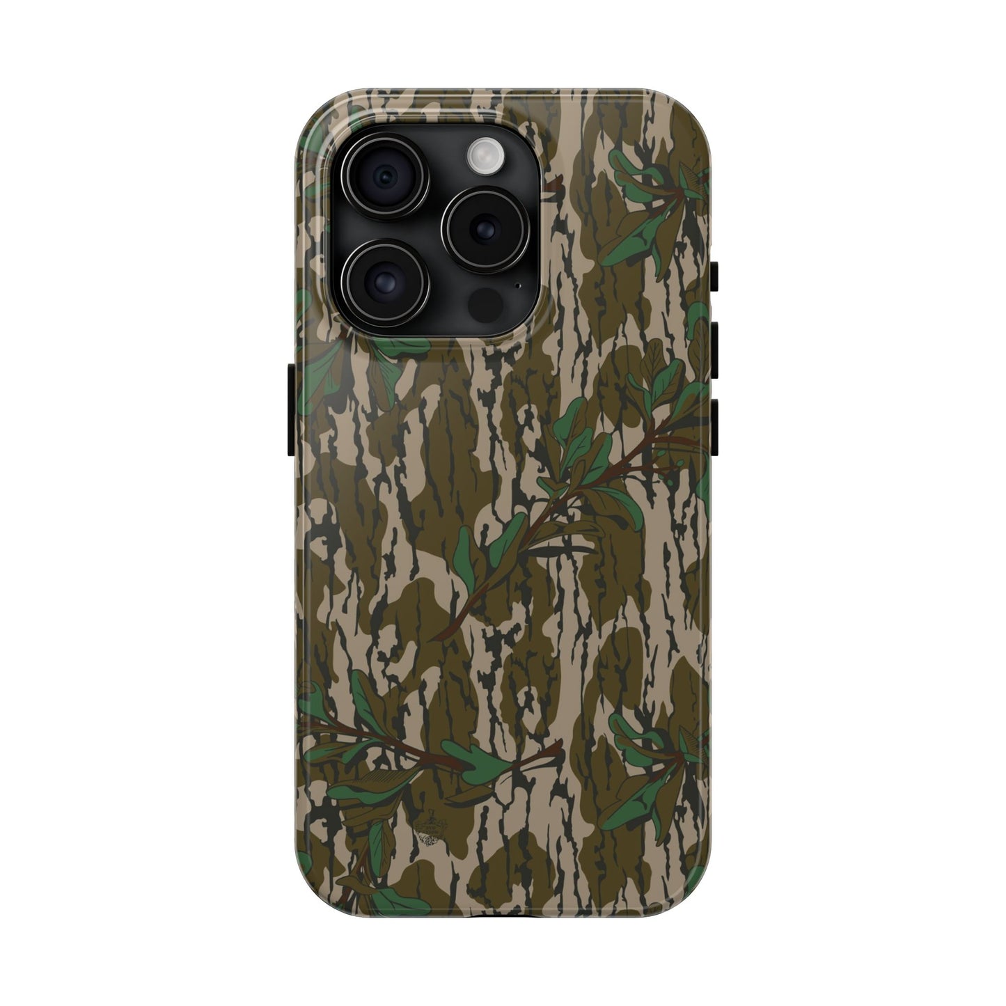 Mossy Oak Green Leaf Camouflage IPhone Tough Phone Case