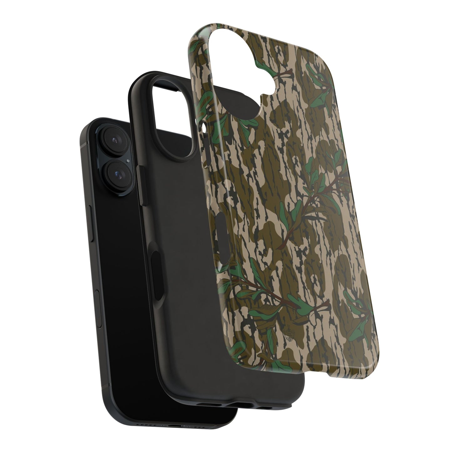 Mossy Oak Green Leaf Camouflage IPhone Tough Phone Case