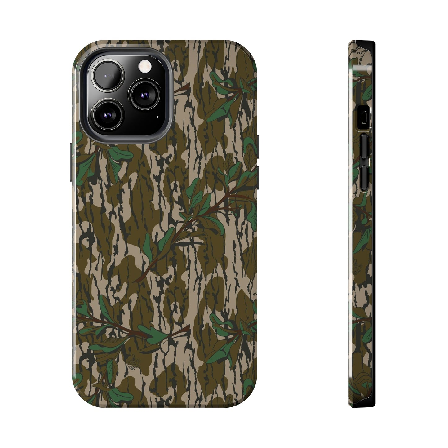 Mossy Oak Green Leaf Camouflage IPhone Tough Phone Case