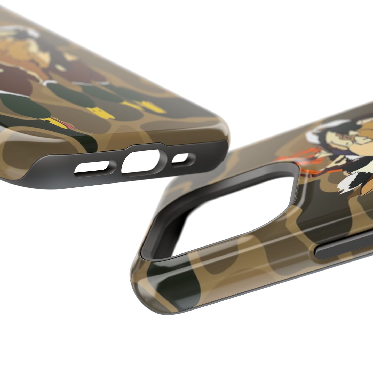Old School Camouflage Mallard Duck Hanging Hunting Tough Magnetic iPhone Case