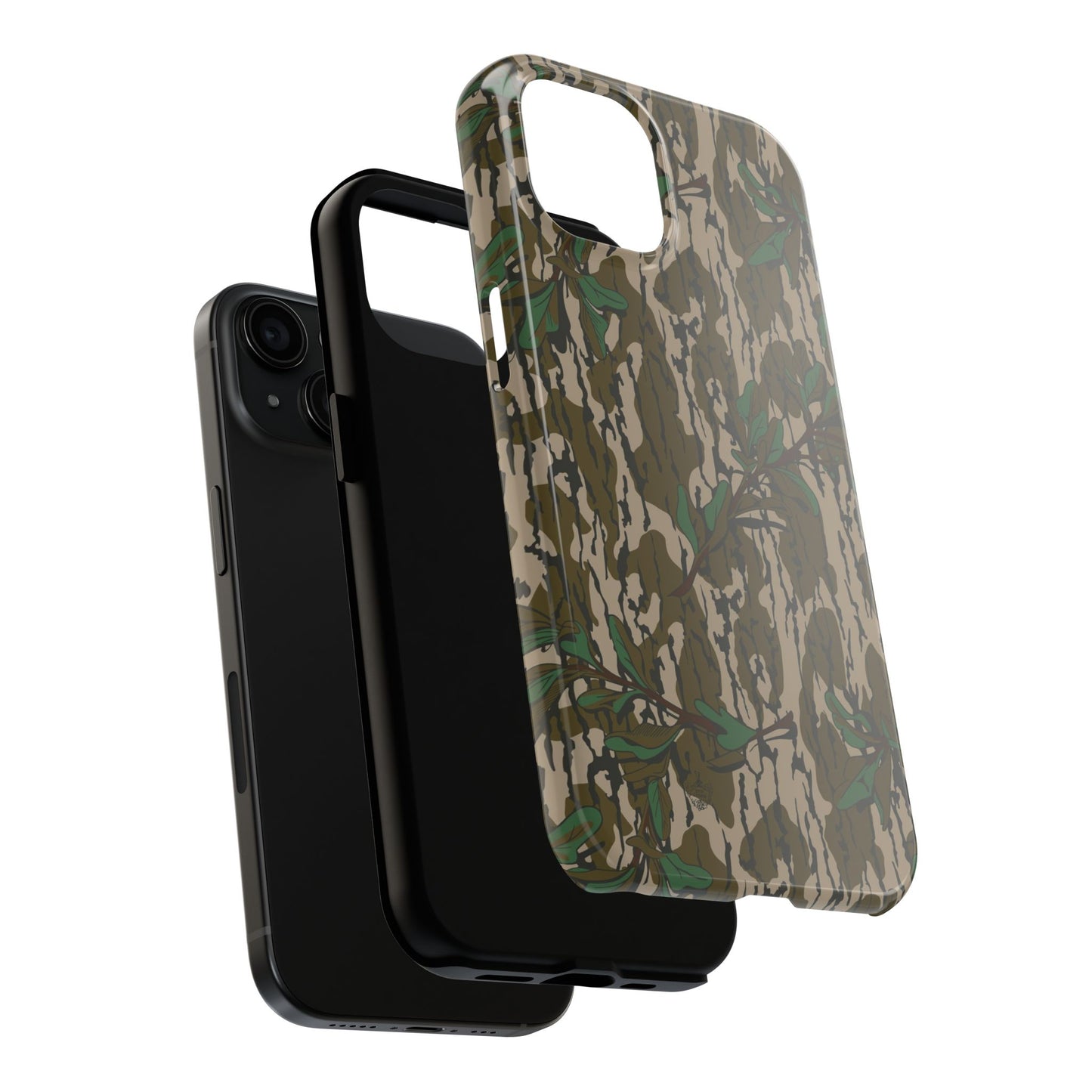 Mossy Oak Green Leaf Camouflage IPhone Tough Phone Case