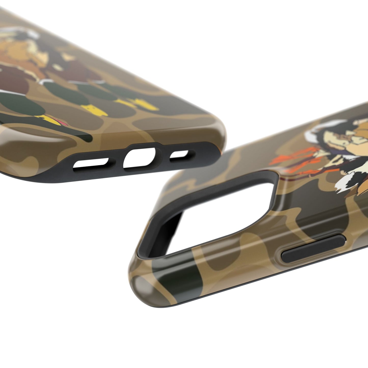 Old School Camouflage Mallard Duck Hanging Hunting Tough Magnetic iPhone Case