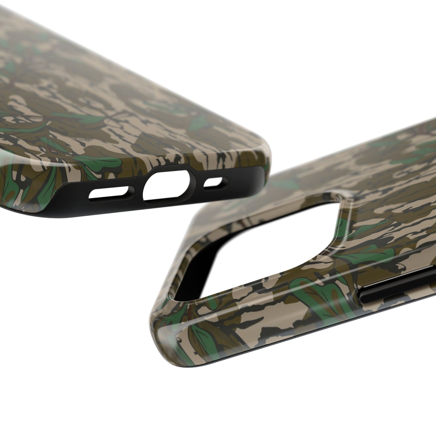 Mossy Oak Green Leaf Camouflage IPhone Tough Phone Case