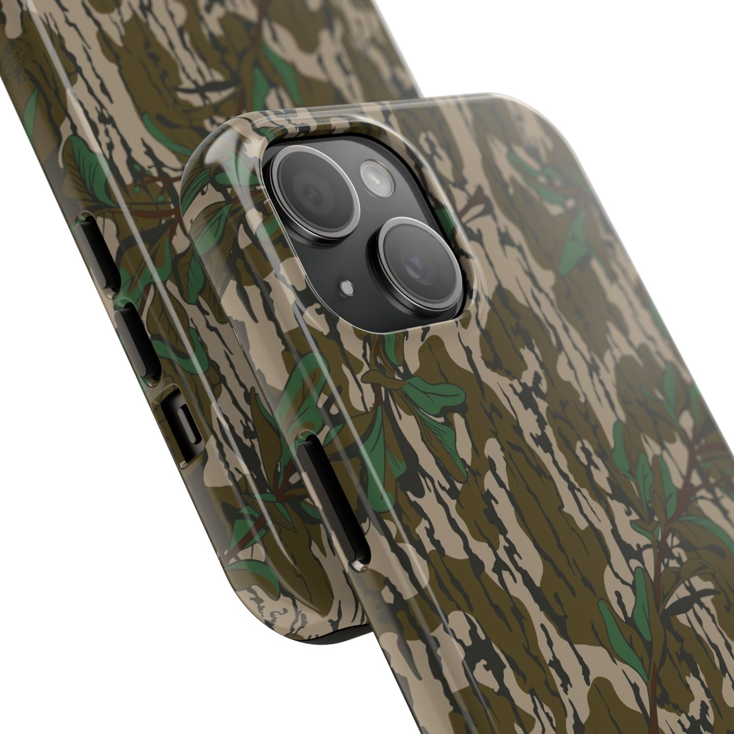 Mossy Oak Green Leaf Camouflage IPhone Tough Phone Case