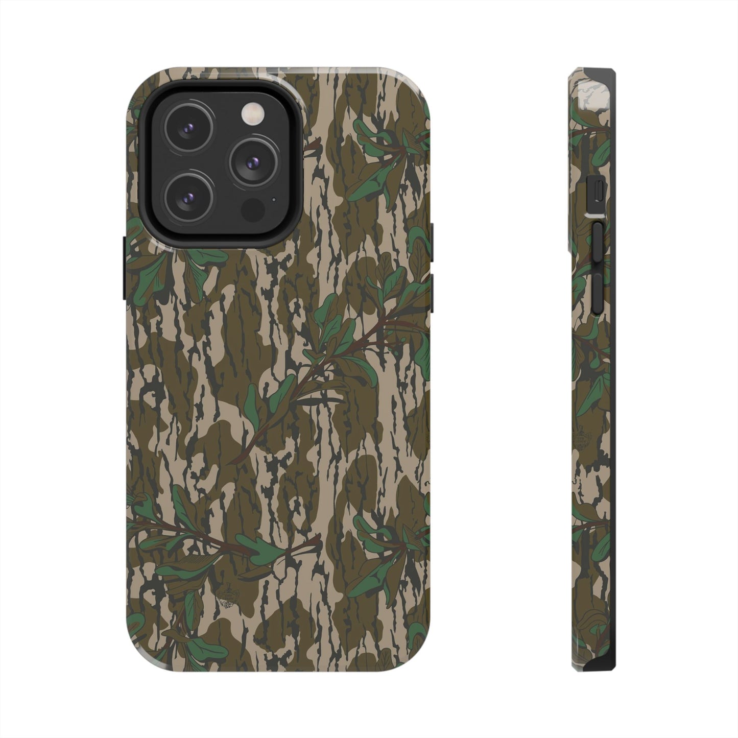 Mossy Oak Green Leaf Camouflage IPhone Tough Phone Case