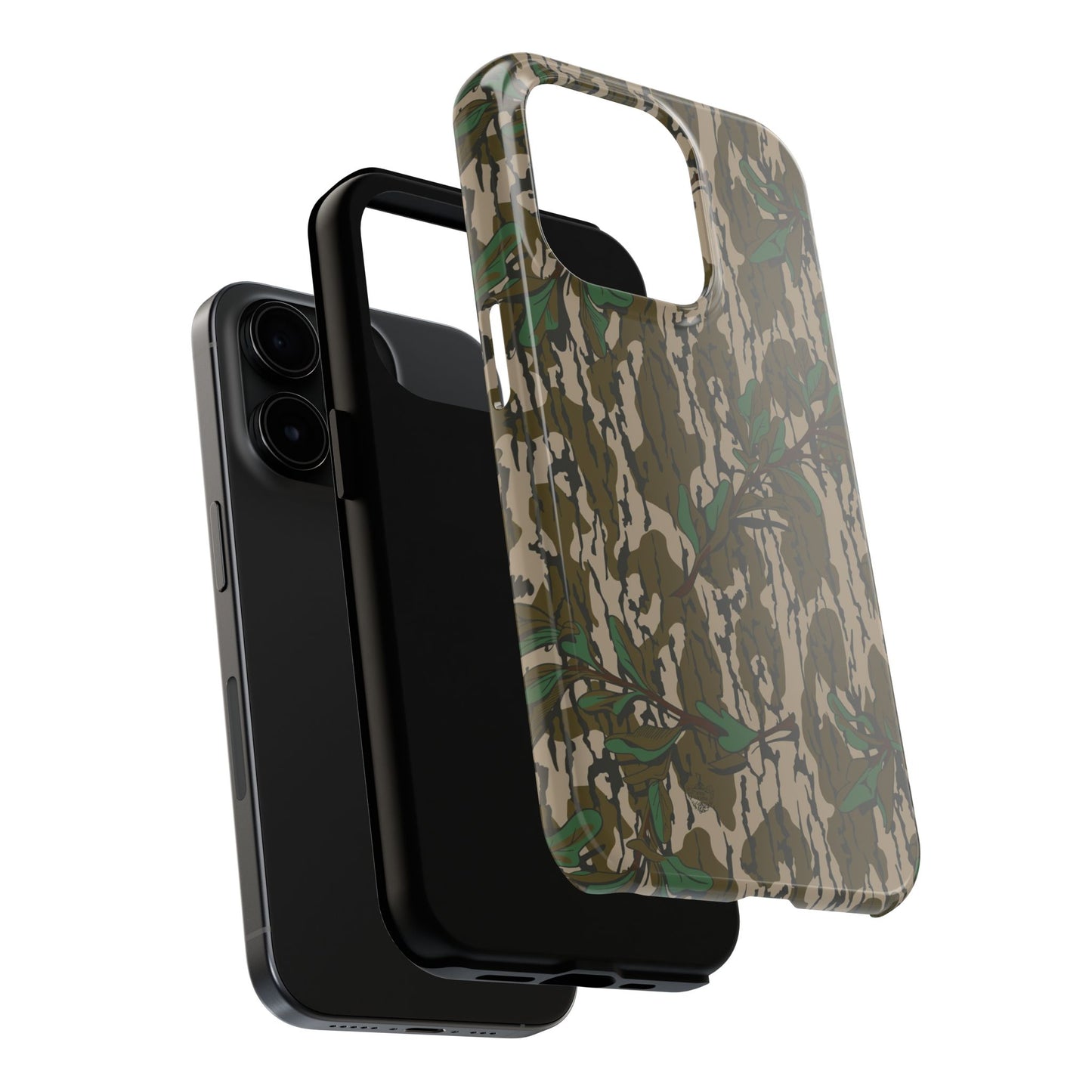 Mossy Oak Green Leaf Camouflage IPhone Tough Phone Case
