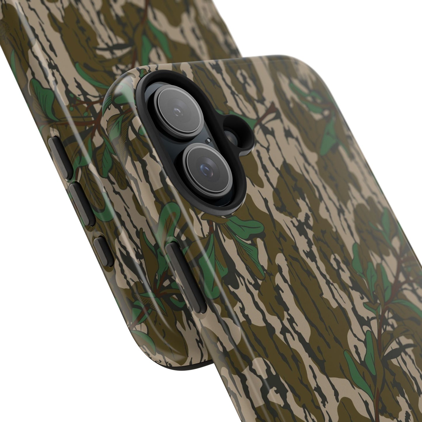 Mossy Oak Green Leaf Camouflage IPhone Tough Phone Case