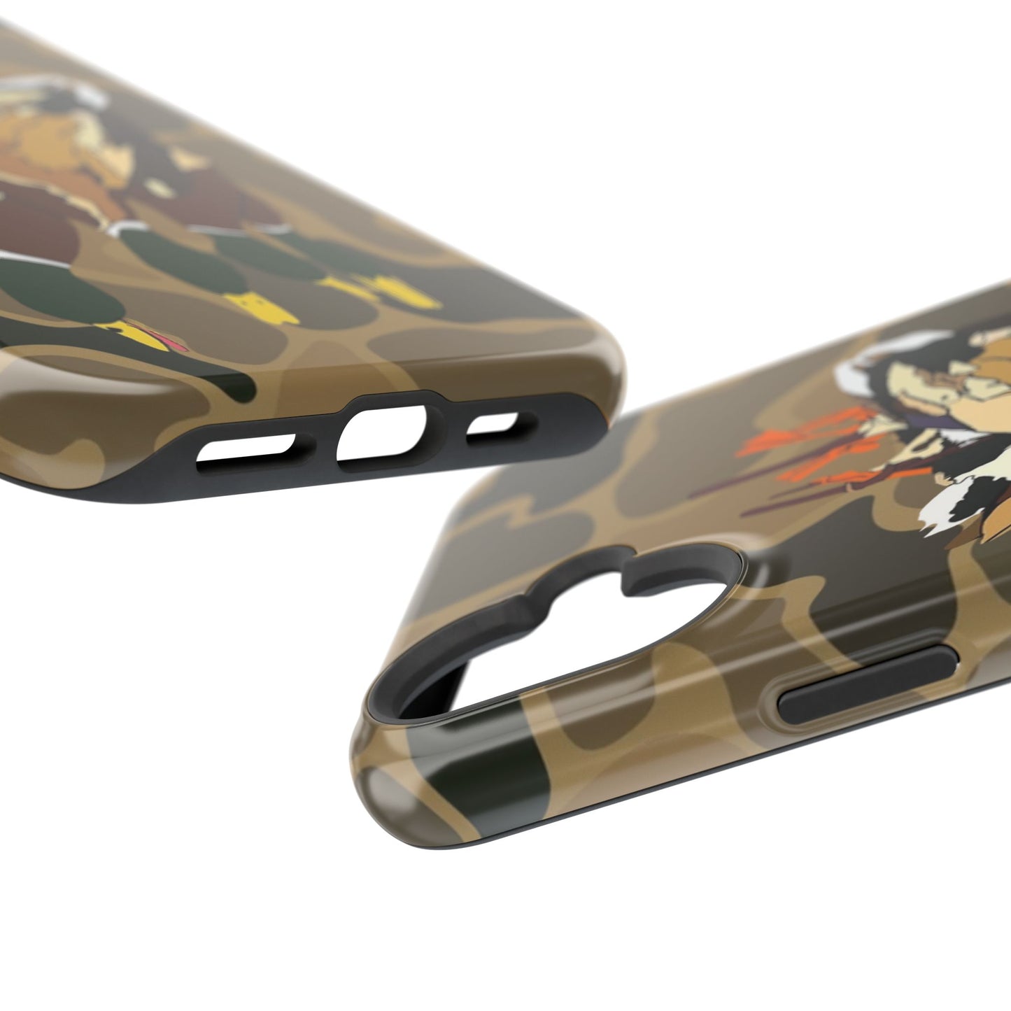 Old School Camouflage Mallard Duck Hanging Hunting Tough Magnetic iPhone Case