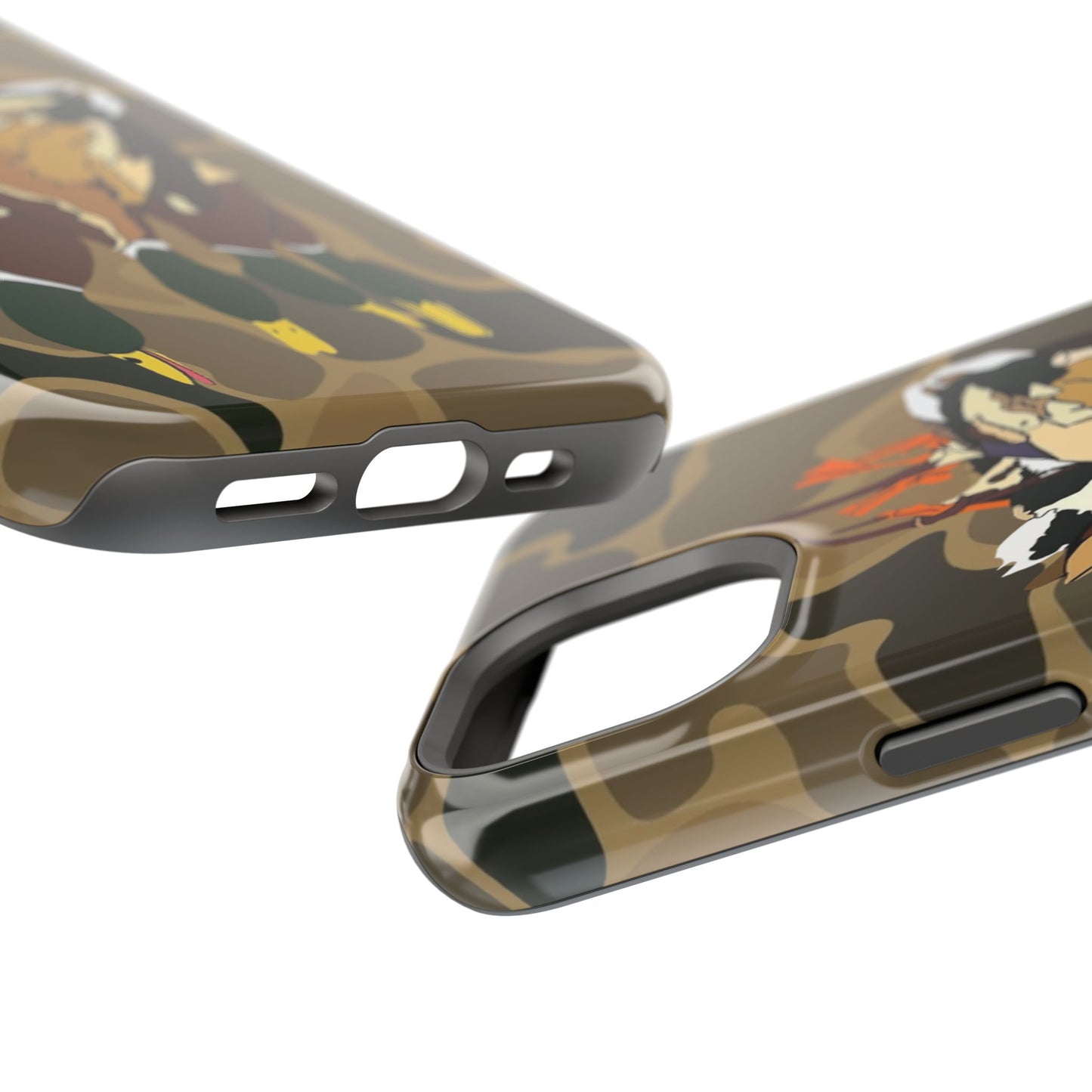 Old School Camouflage Mallard Duck Hanging Hunting Tough Magnetic iPhone Case