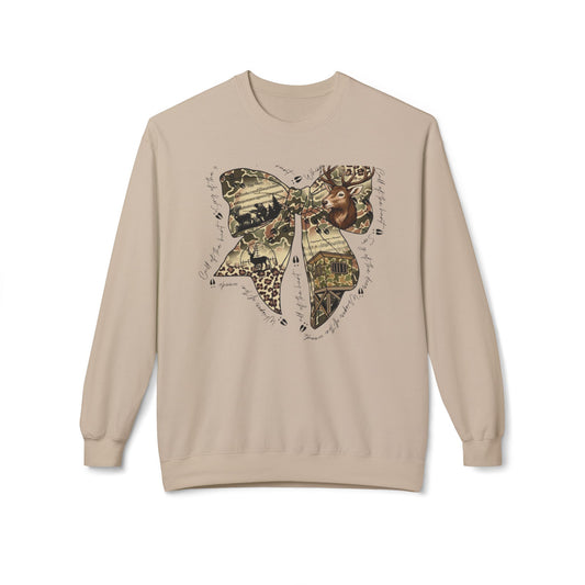 Backwoods Bow Fleece Womens Sweatshirt