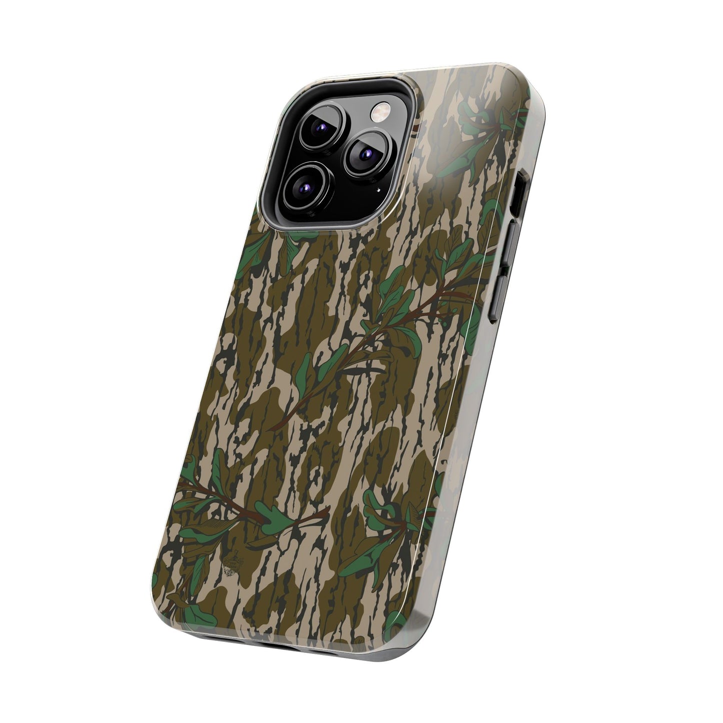 Mossy Oak Green Leaf Camouflage IPhone Tough Phone Case