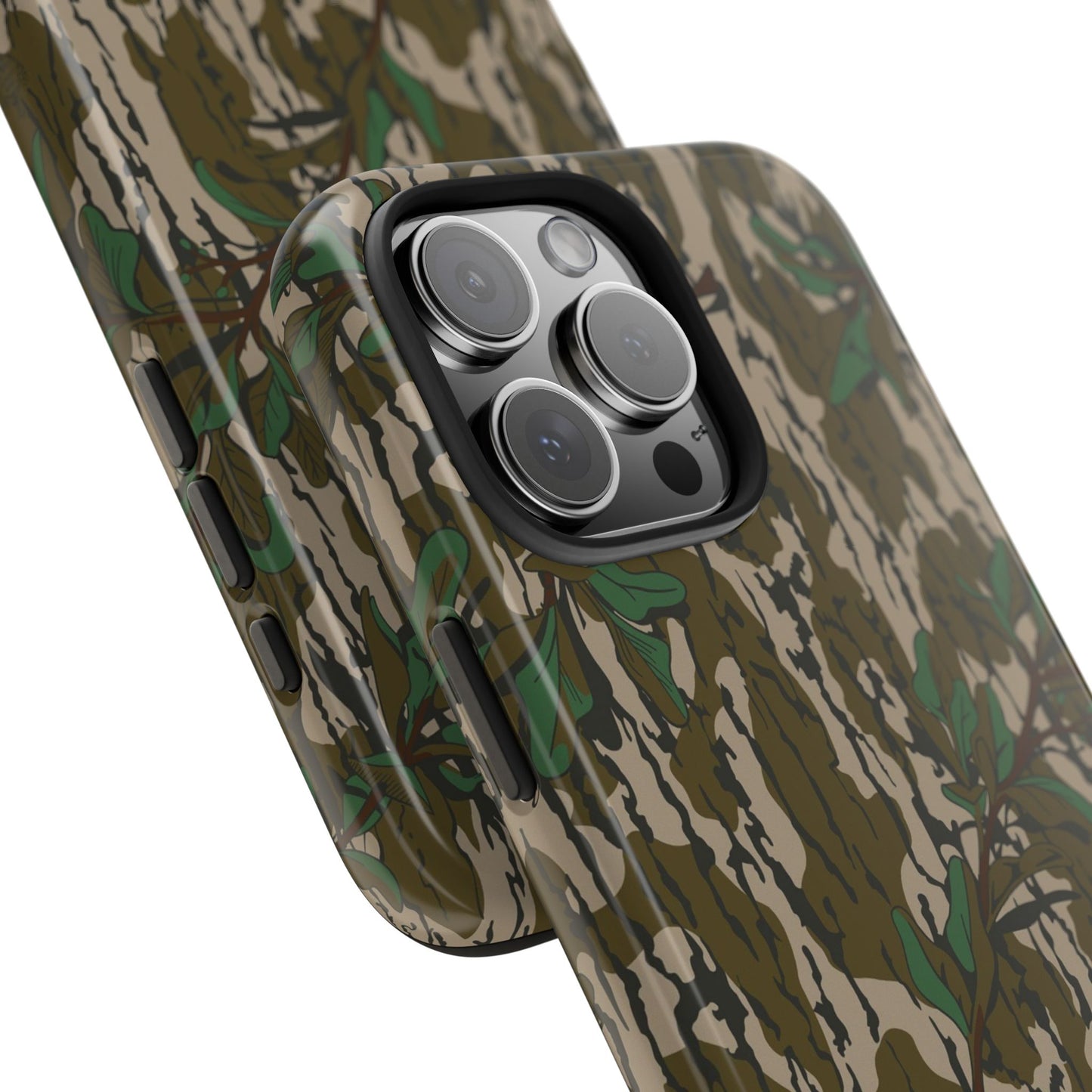 Mossy Oak Green Leaf Camouflage IPhone Tough Phone Case