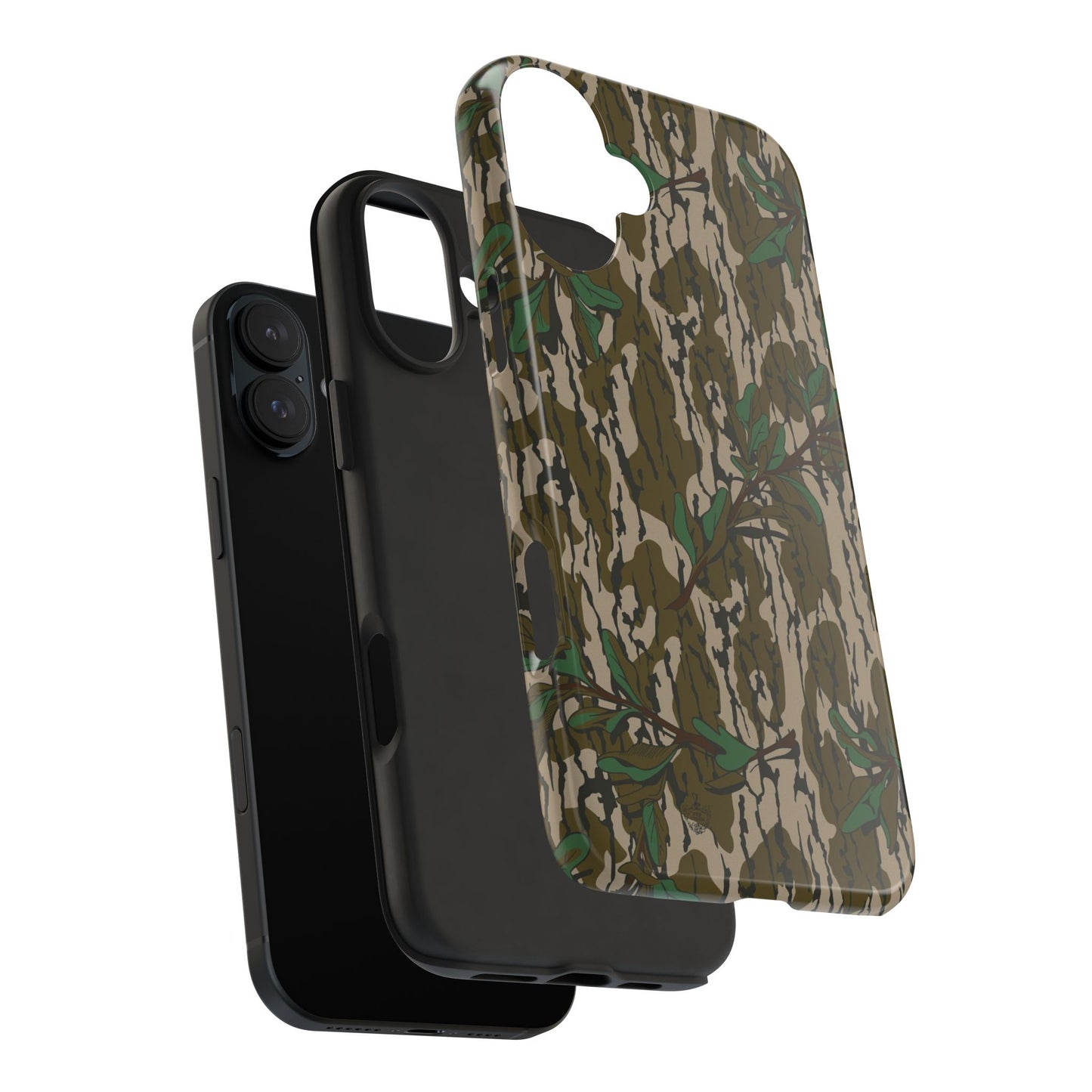 Mossy Oak Green Leaf Camouflage IPhone Tough Phone Case