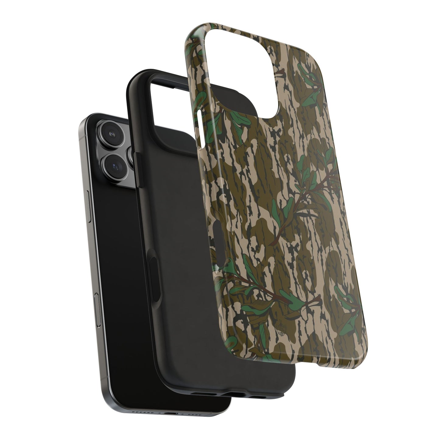 Mossy Oak Green Leaf Camouflage IPhone Tough Phone Case