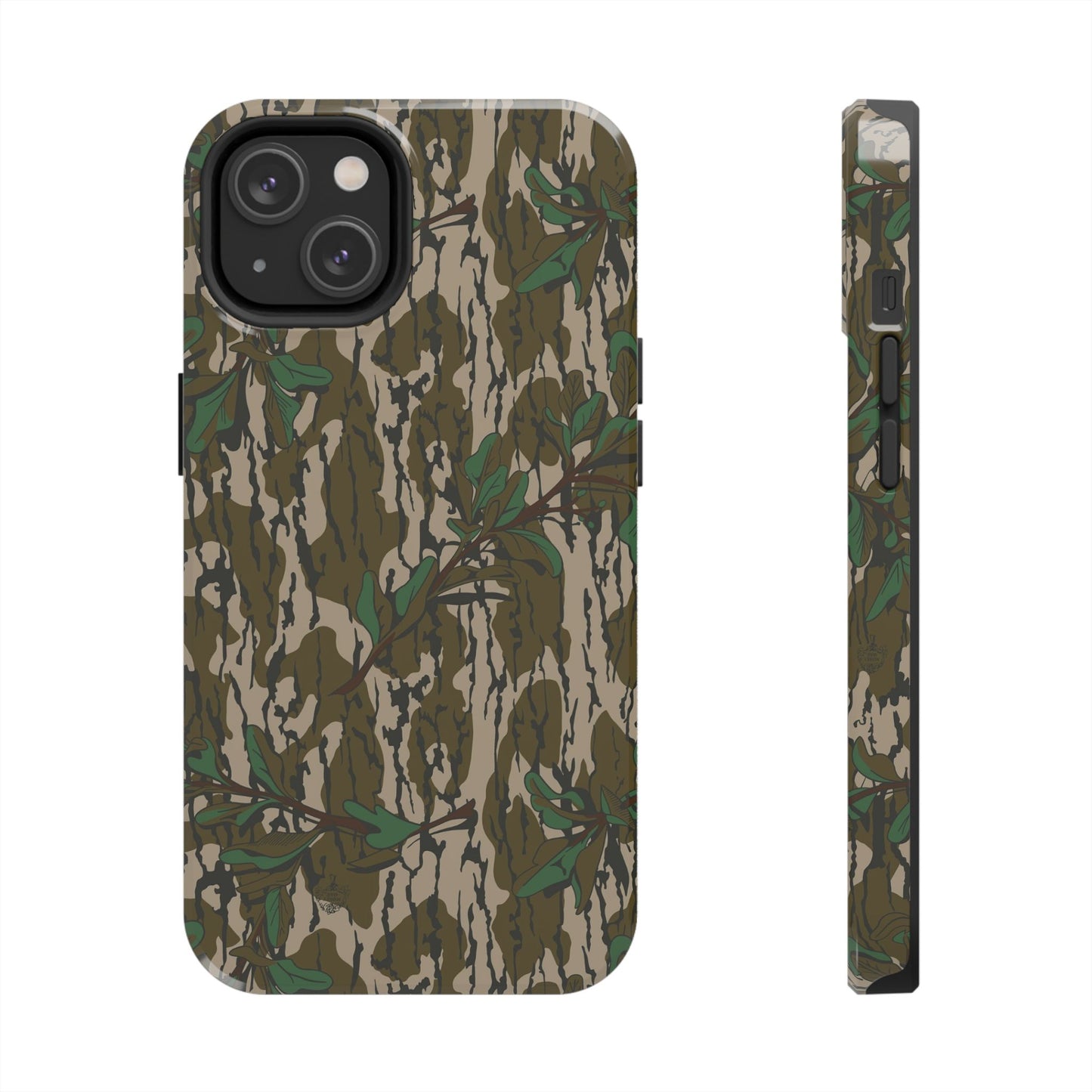 Mossy Oak Green Leaf Camouflage IPhone Tough Phone Case