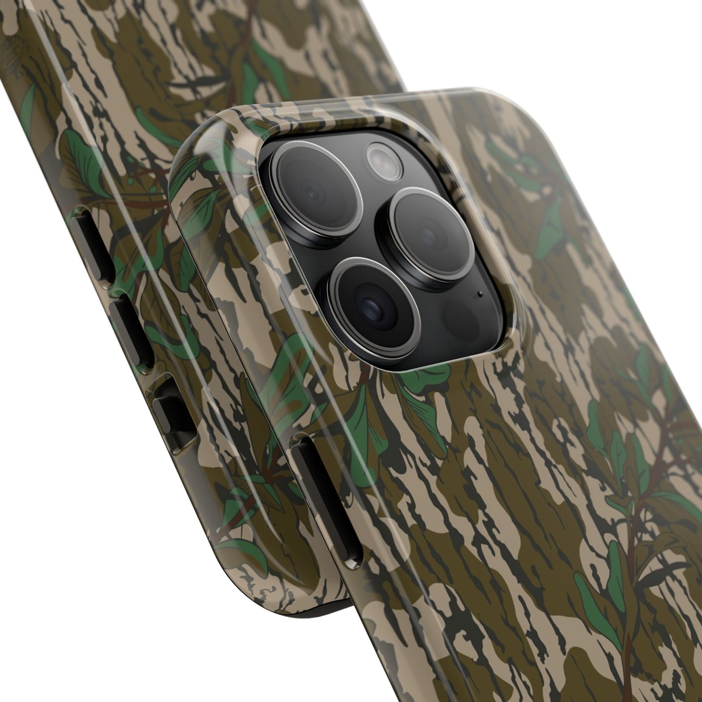 Mossy Oak Green Leaf Camouflage IPhone Tough Phone Case