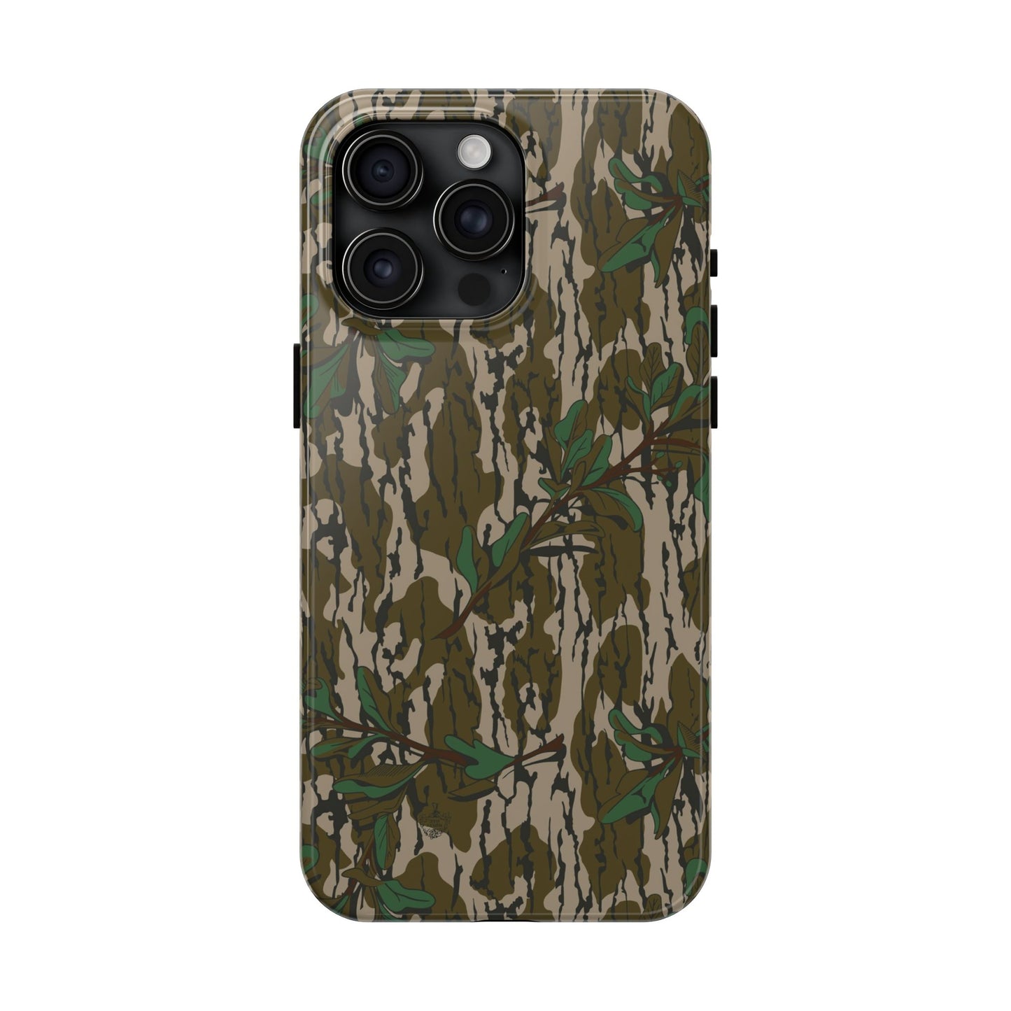 Mossy Oak Green Leaf Camouflage IPhone Tough Phone Case