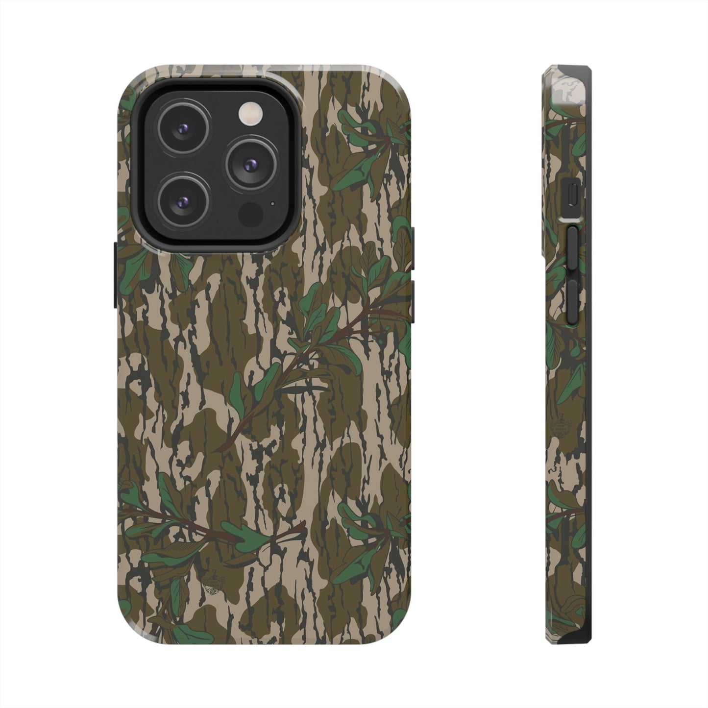 Mossy Oak Green Leaf Camouflage IPhone Tough Phone Case