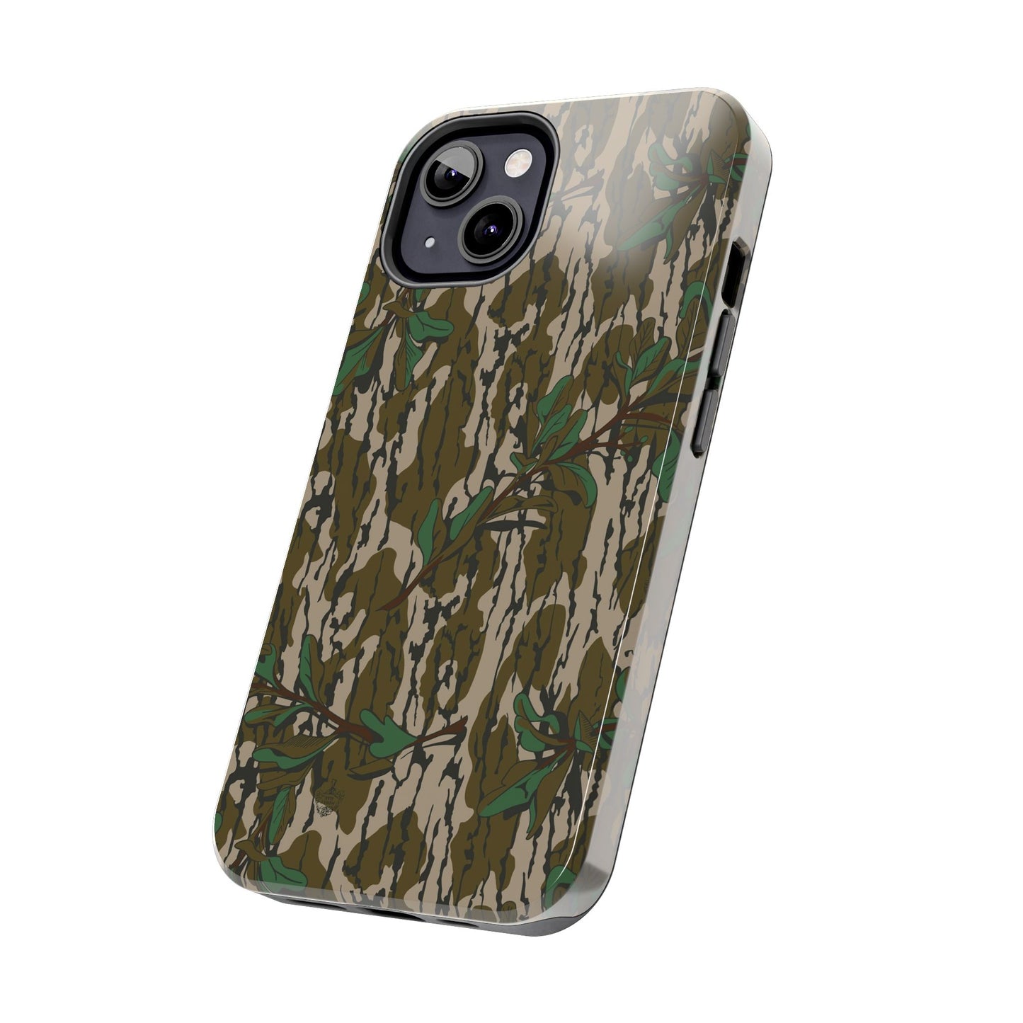 Mossy Oak Green Leaf Camouflage IPhone Tough Phone Case