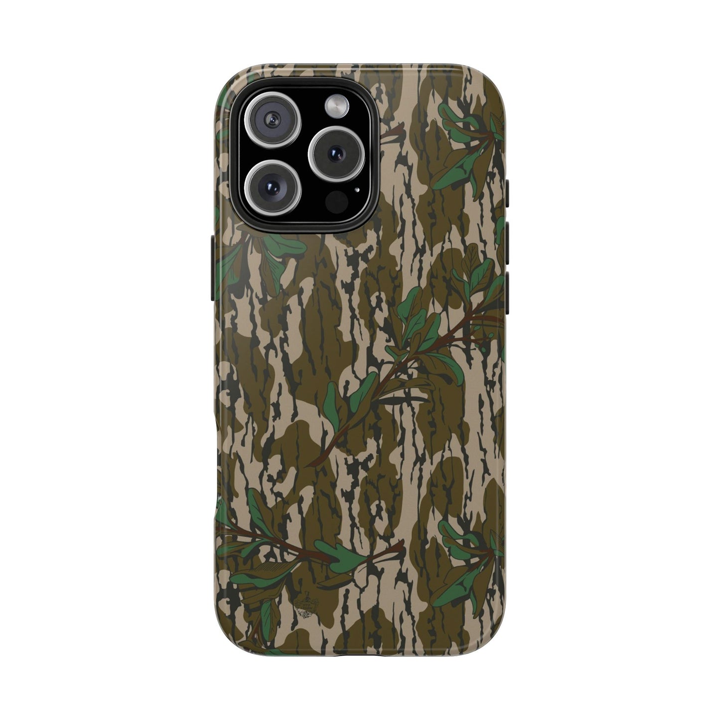 Mossy Oak Green Leaf Camouflage IPhone Tough Phone Case