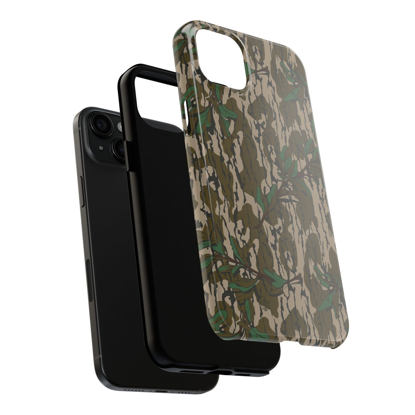 Mossy Oak Green Leaf Camouflage IPhone Tough Phone Case