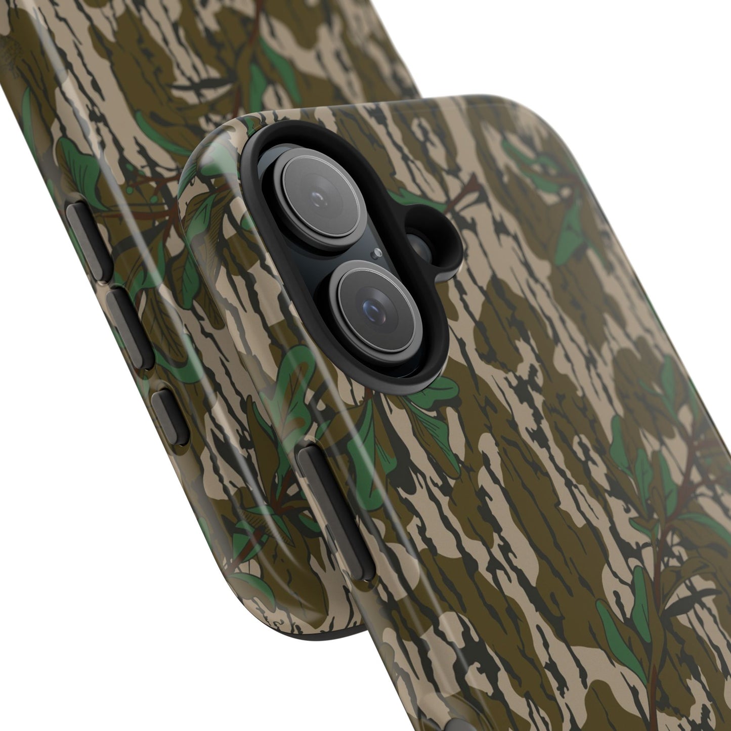 Mossy Oak Green Leaf Camouflage IPhone Tough Phone Case