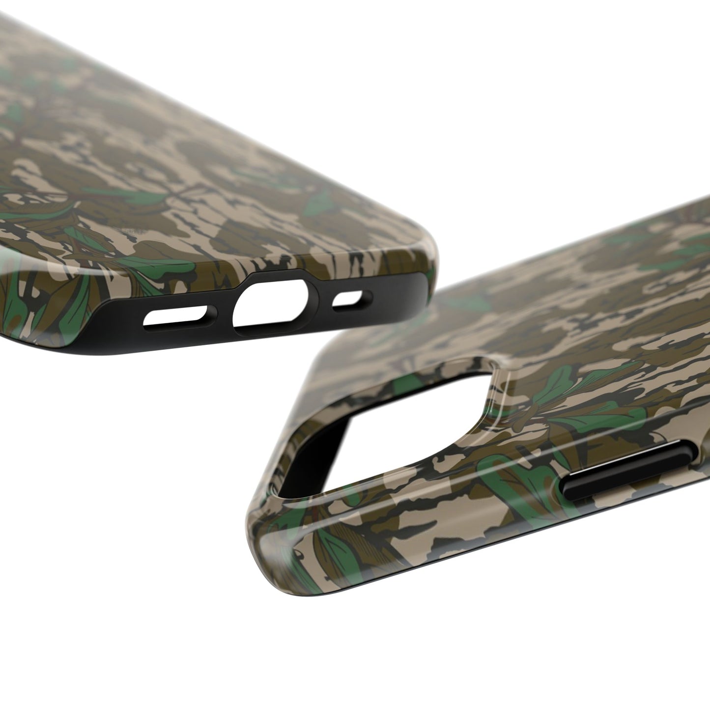 Mossy Oak Green Leaf Camouflage IPhone Tough Phone Case