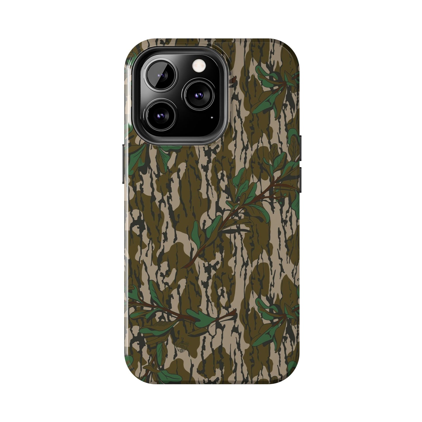 Mossy Oak Green Leaf Camouflage IPhone Tough Phone Case