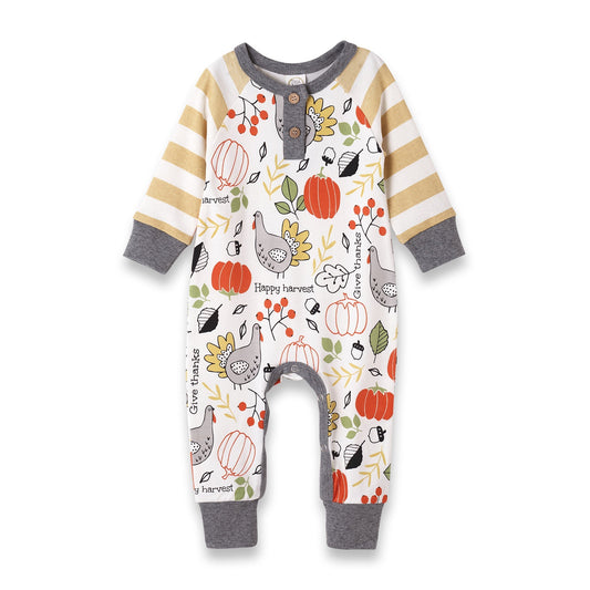 Thanksgiving Thankful Bamboo Romper