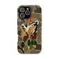 Old School Camouflage Mallard Duck Hanging Hunting Tough Magnetic iPhone Case
