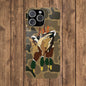Old Skool Camouflage Mallard Duck Hanging Hunting Slim iPhone Case
