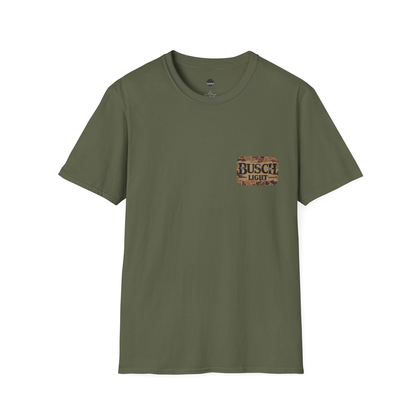 Busch Inspired Style Camo Deer Softstyle Graphic T-Shirt