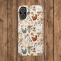Charming Floral Chicken Slim iPhone Case