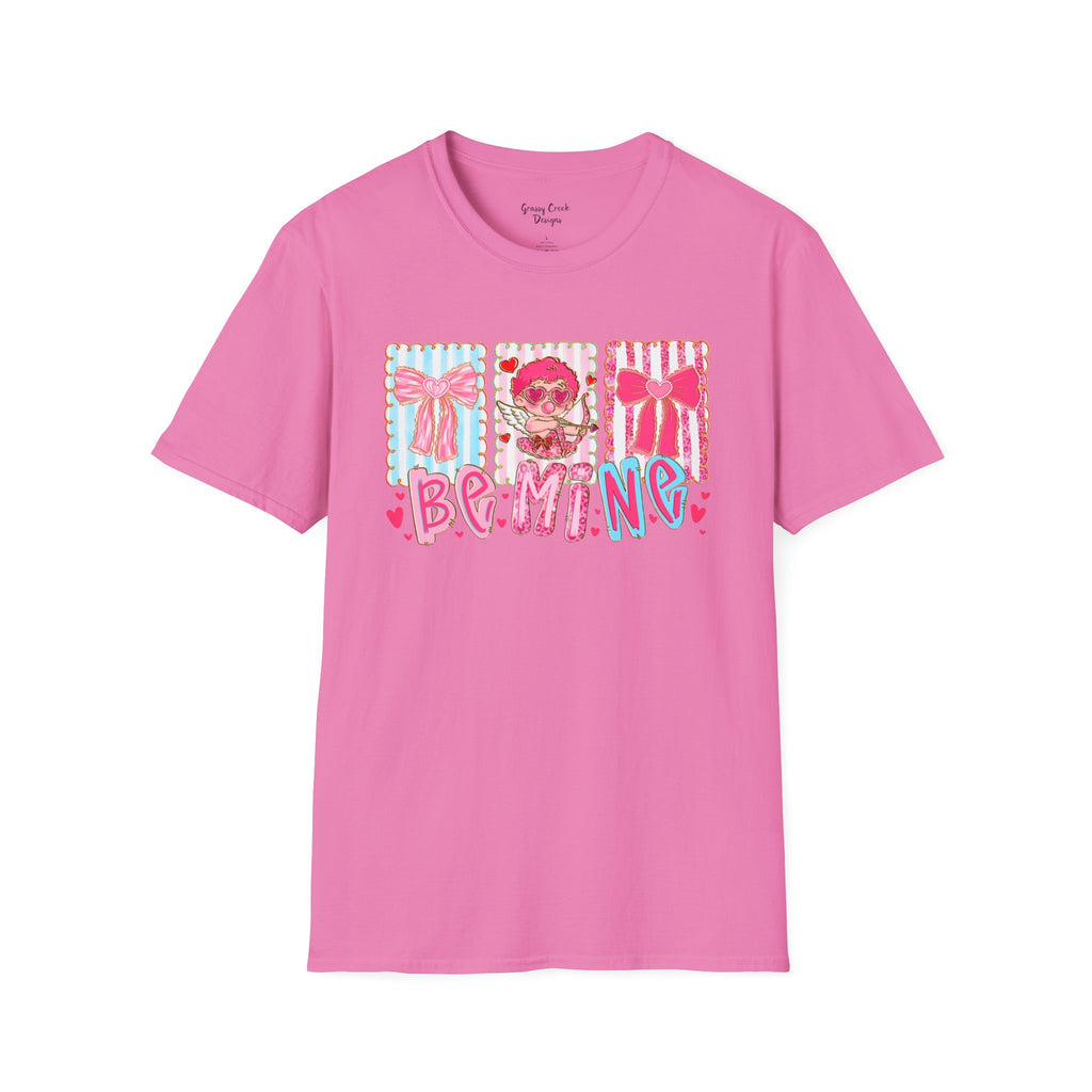 Be Mine Bows & Cupid Valentine's Day Graphic T-Shirt