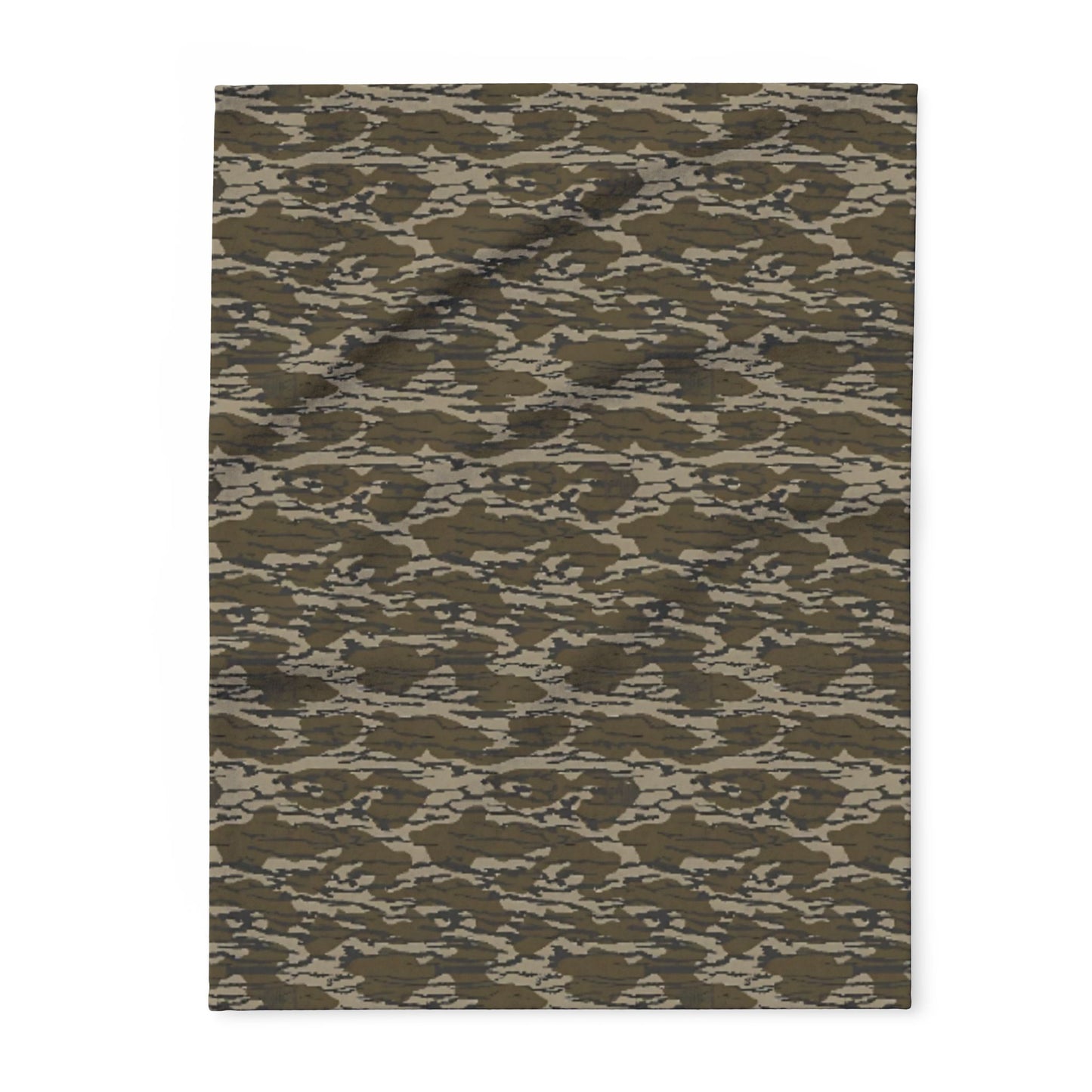 Bottomland Camouflage Fleece Throw Blanket 40x30