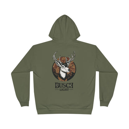 Busch Light Style Camo Deer Hanes Ecosmart 50/50 Pullover Hoodie