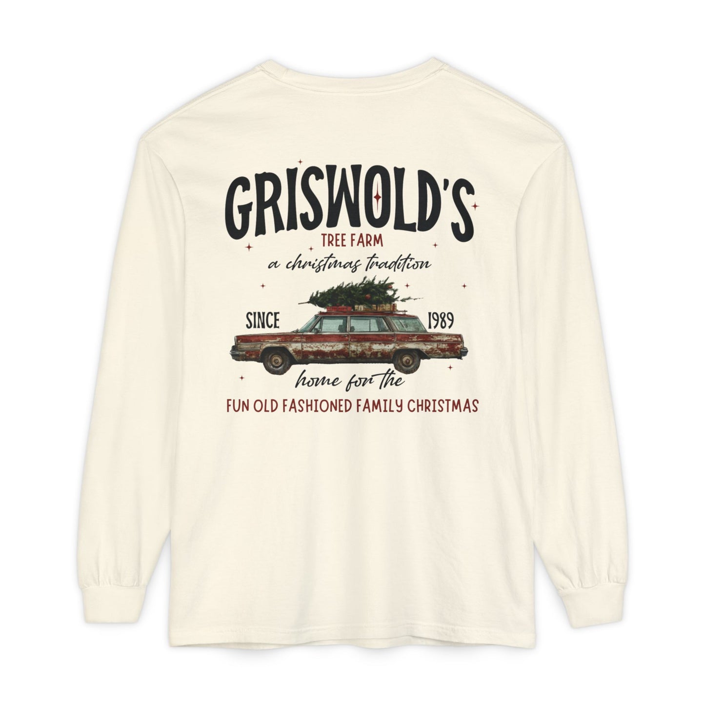 Griswold’s Tree Farm, A Christmas Classic Long Sleeve Graphic T-Shirt
