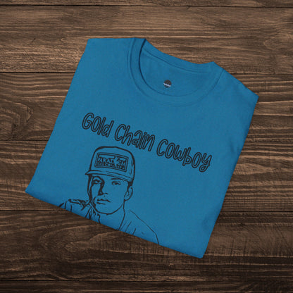 Parker McCollum “Gold Chain Cowboy” Country Music Artist Women’s Graphic Tee