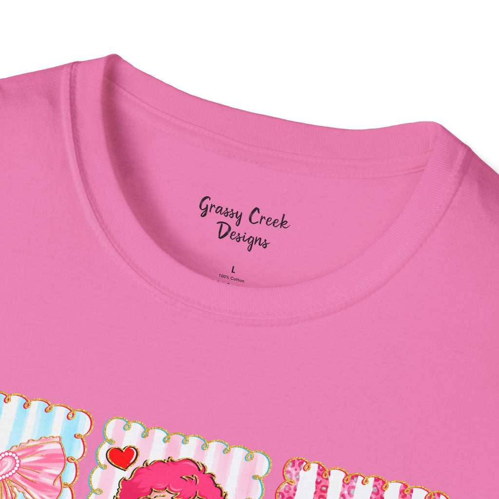 Be Mine Bows & Cupid Valentine's Day Graphic T-Shirt