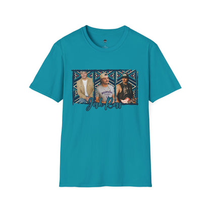 Josh Ross Country Artist Inspired Triple Aztec Digital Drawing Softstyle T-Shirt