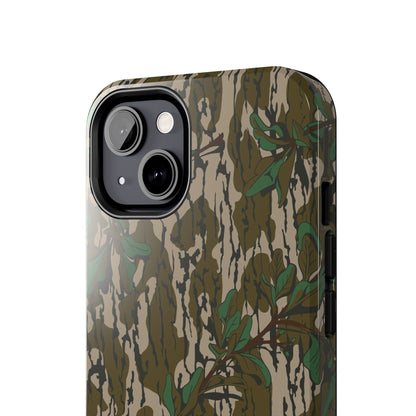 Mossy Oak Green Leaf Camouflage IPhone Tough Phone Case