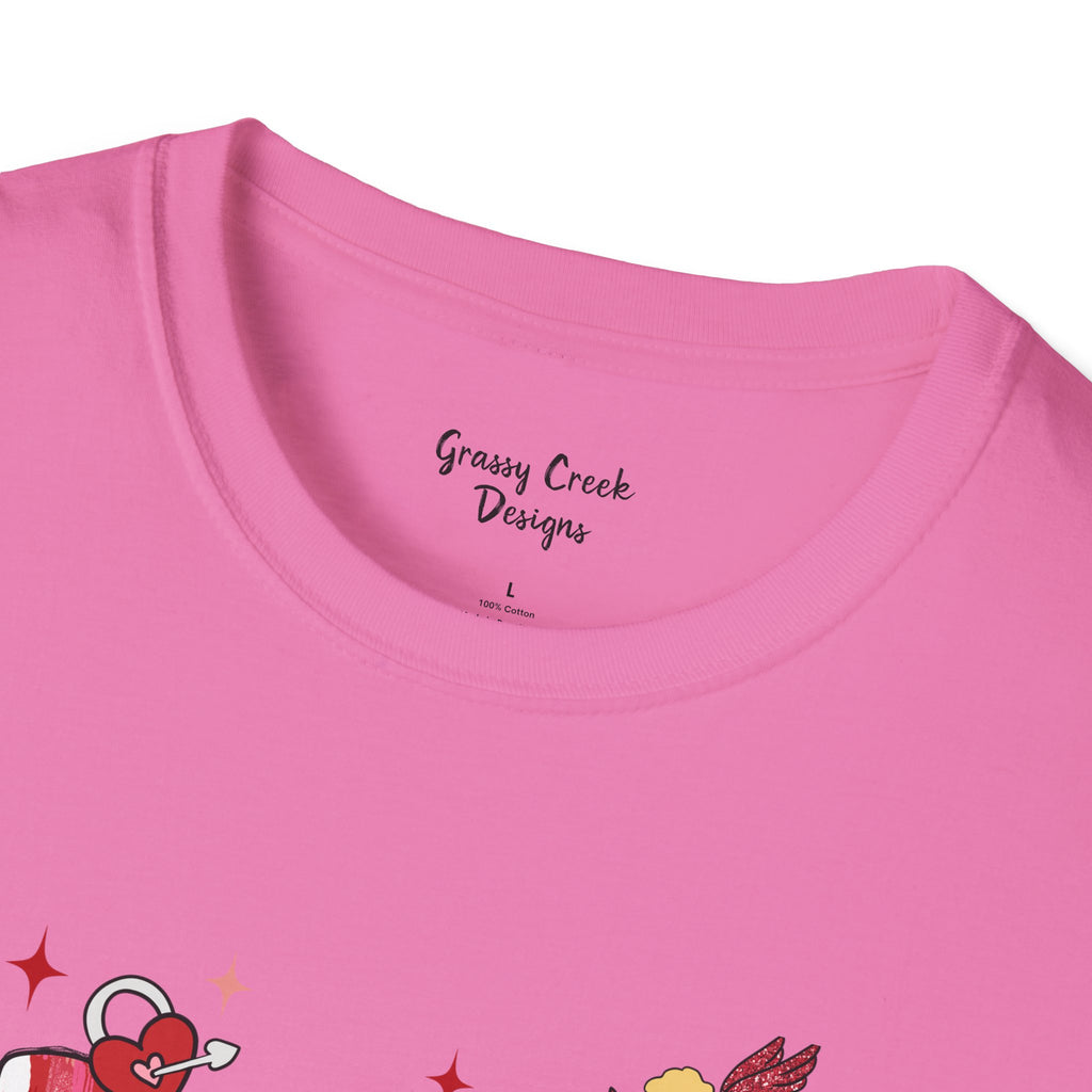 Nana Doodle Letter Valentine's Day Graphic T-Shirt