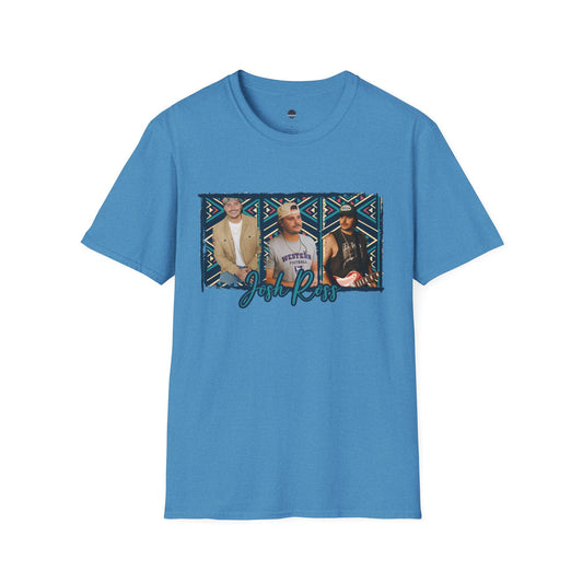 Josh Ross Country Artist Inspired Triple Aztec Digital Drawing Softstyle T-Shirt