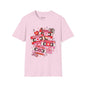 Country Cassette Tapes Valentines Softstyle Women T-Shirt