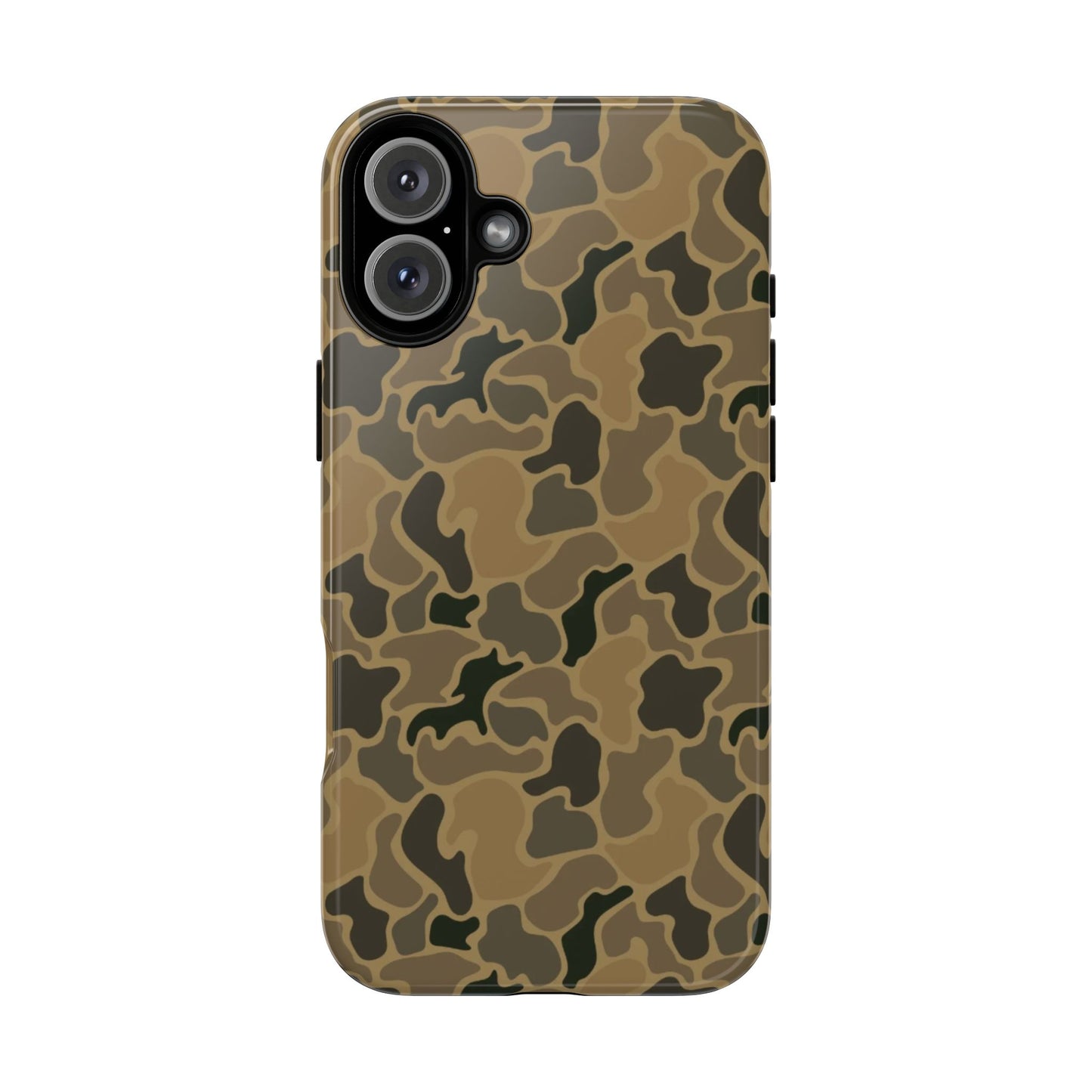 Brown Old Skool Camo IPhone Tough Cases