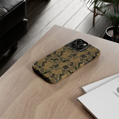 Brown Old Skool Camo IPhone Tough Cases