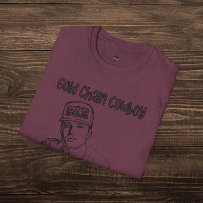 Parker McCollum “Gold Chain Cowboy” Country Music Artist Women’s Graphic Tee