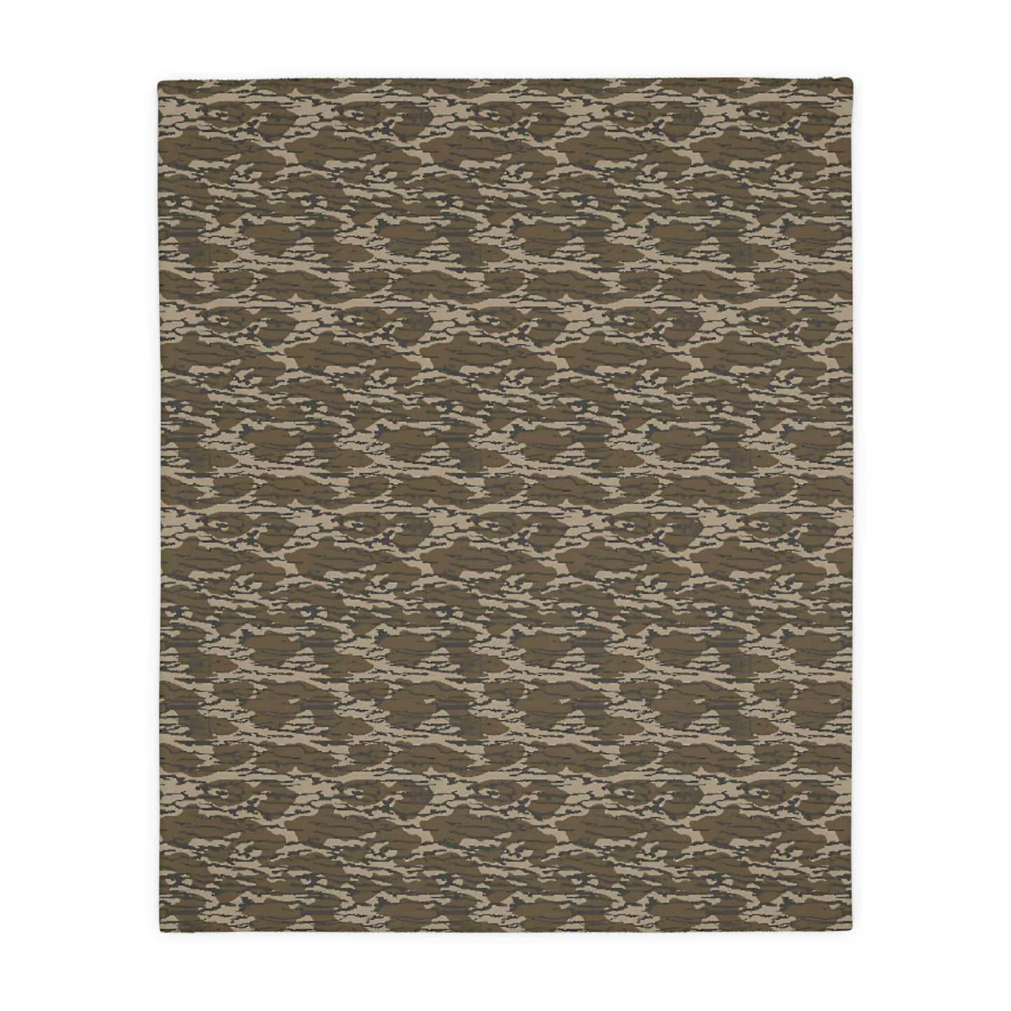 Bottomland Camouflage Fleece Throw Blanket (Two Sizes)