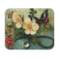 Floral Butterfly Stethoscope Mouse Pad, Cute Gift for Nurses & Doctors